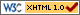 Valid XHTML