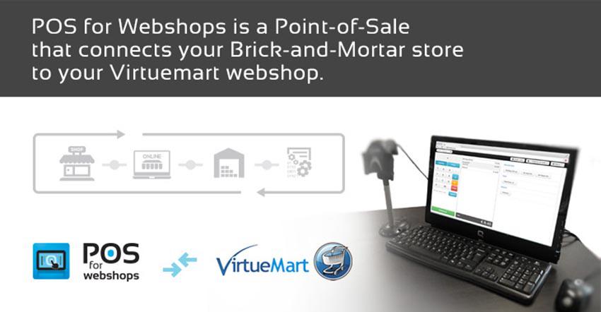 pos for webshops - connect your virtuemart with your brick&mortar store